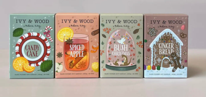 Ivy & Wood 2023 Christmas Candle Range