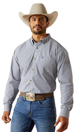 Ariat Mens Pro Series Soren L/S Shirt Light Brown 10062472