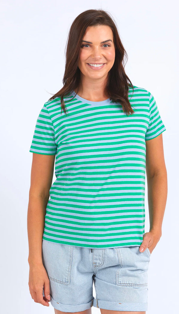 Elm Ladies Shinning Light Tee ( Dream Blue & Green )