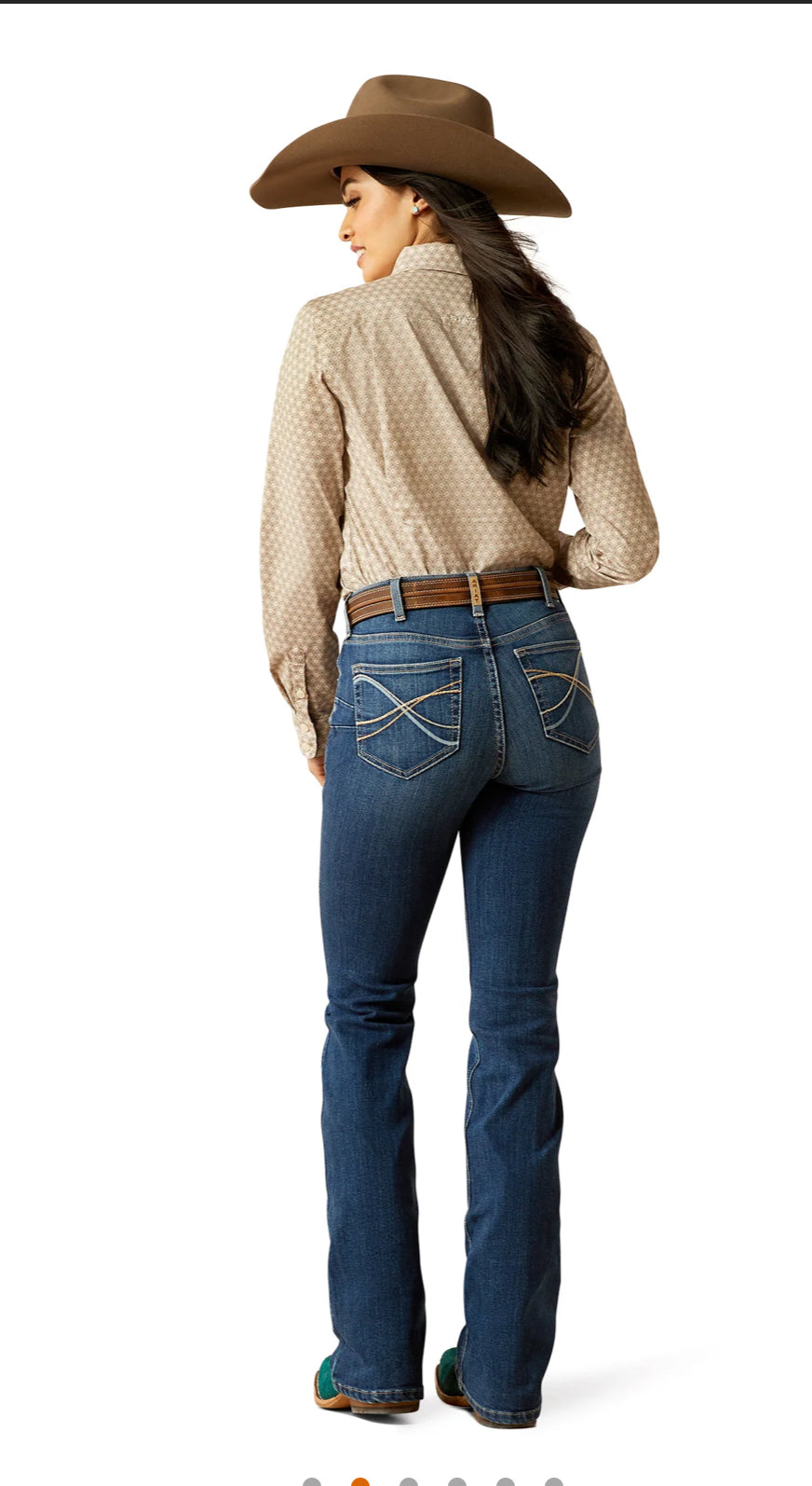 Ariat Ladies High Rise Boot Cut Jessica Jeans - Athena - 10053530