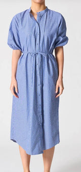 Walnut Berlin Dress in Riviera Stripe