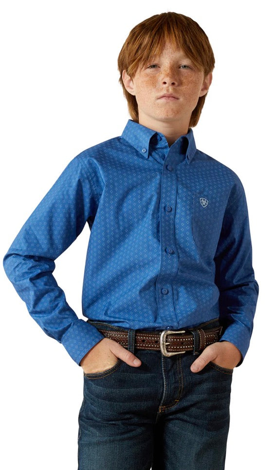 Ariat Boys Long Sleeved Shirts 2 styles