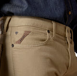 Ariat Mens M7 Slim Fit Straight Leg Dark Khaki Jeans 10044369