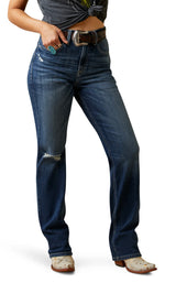 Ariat Ladies Natalia Relaxed Straight Ultra High Rise Jeans 10044357