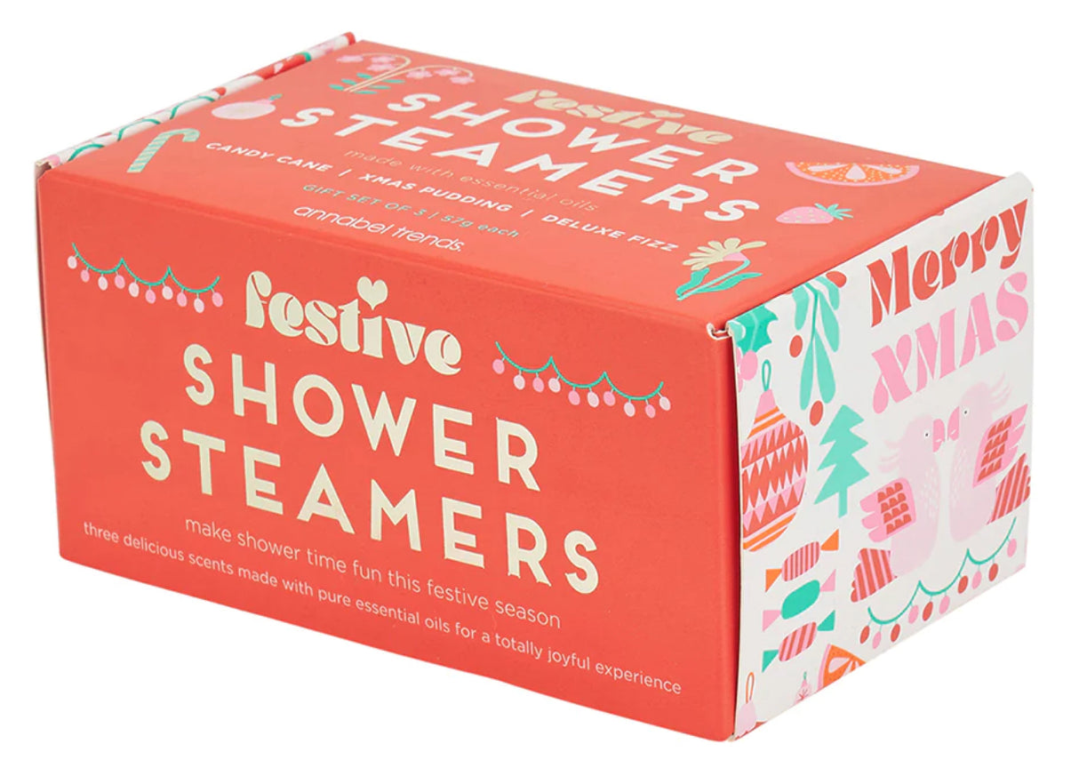 Annabel Trends Festive Shower Steamers Pack of 3
