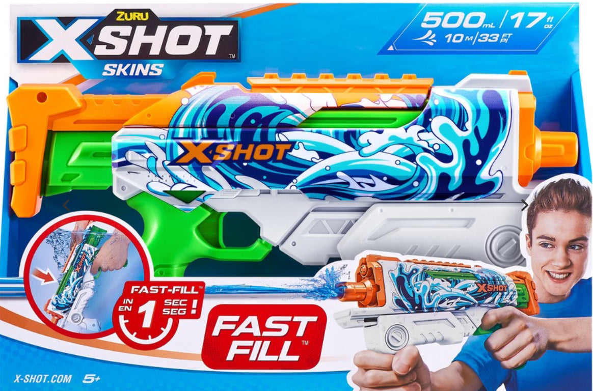 Zuru X Shot Fast Fill Skins Water Gun