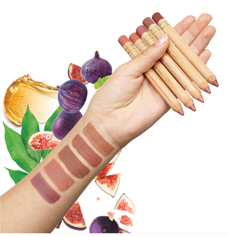 LUK Beautifood Lipstick Crayons in 5 Colours