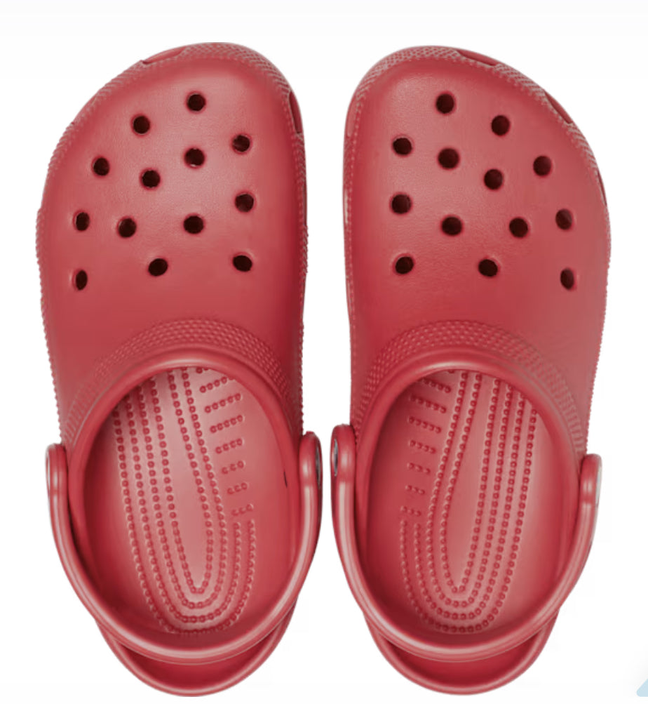 Crocs Classic Clog in Varsity Red