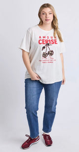 Elm Ladies Amore Cerise Tee