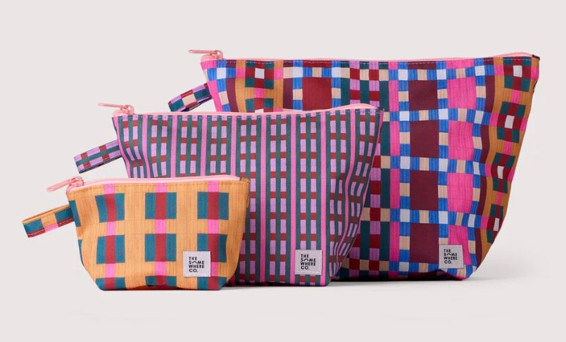 Th Somewhere Co Handy Pouch Set