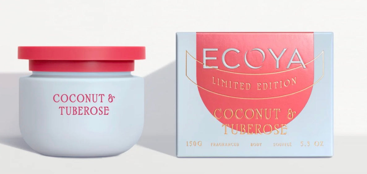 Ecoya Limited Edition Fragranced Body Soufflé in 3 Amazing Fragrances