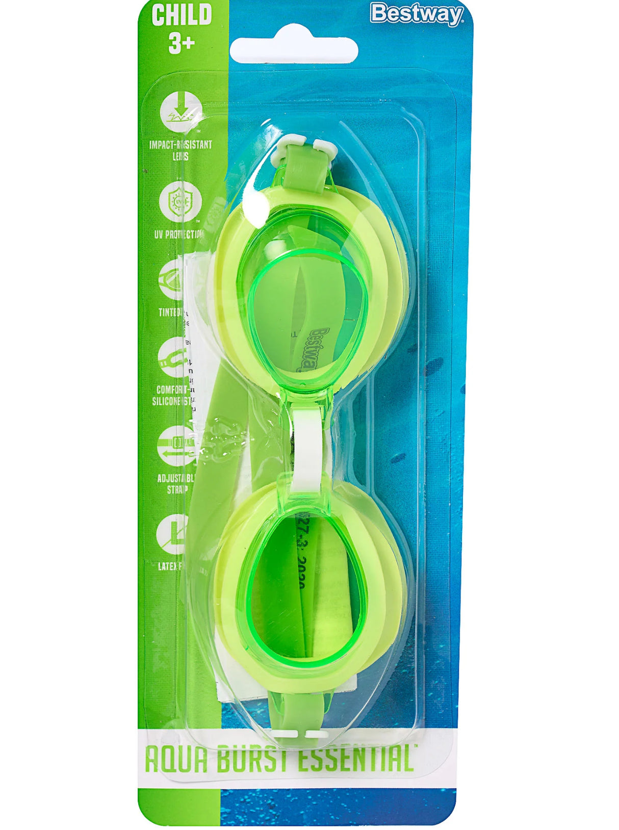 Aqua Burst Essential Goggles Assorted