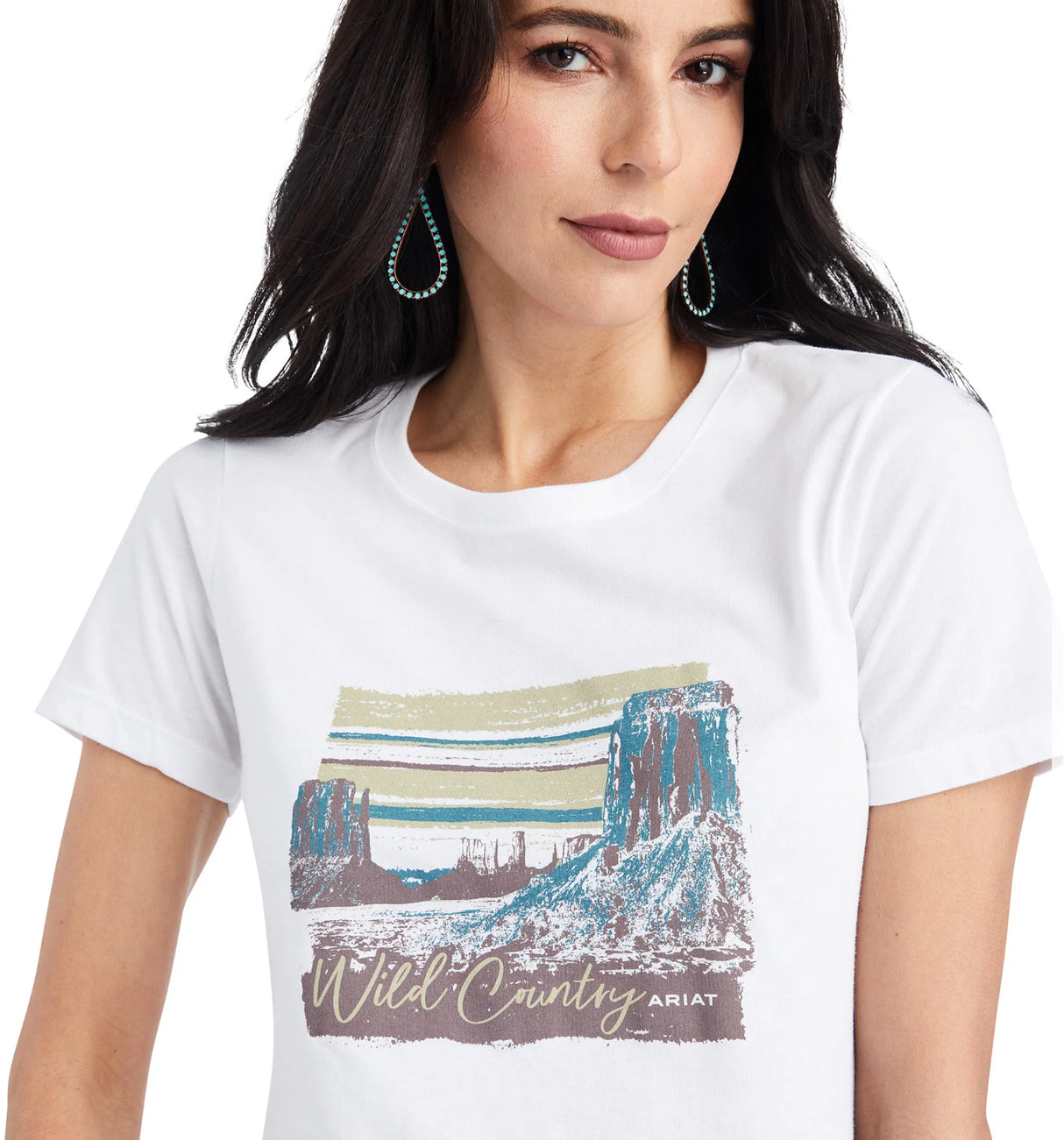 Ariat LadiesMonument Sunset Tee 10042727