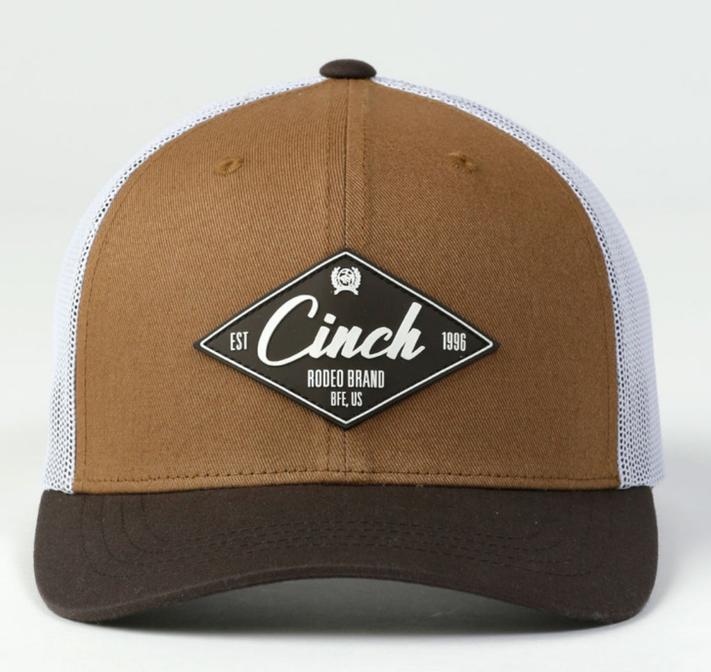 Cinch Brown Rodeo Brand Cap