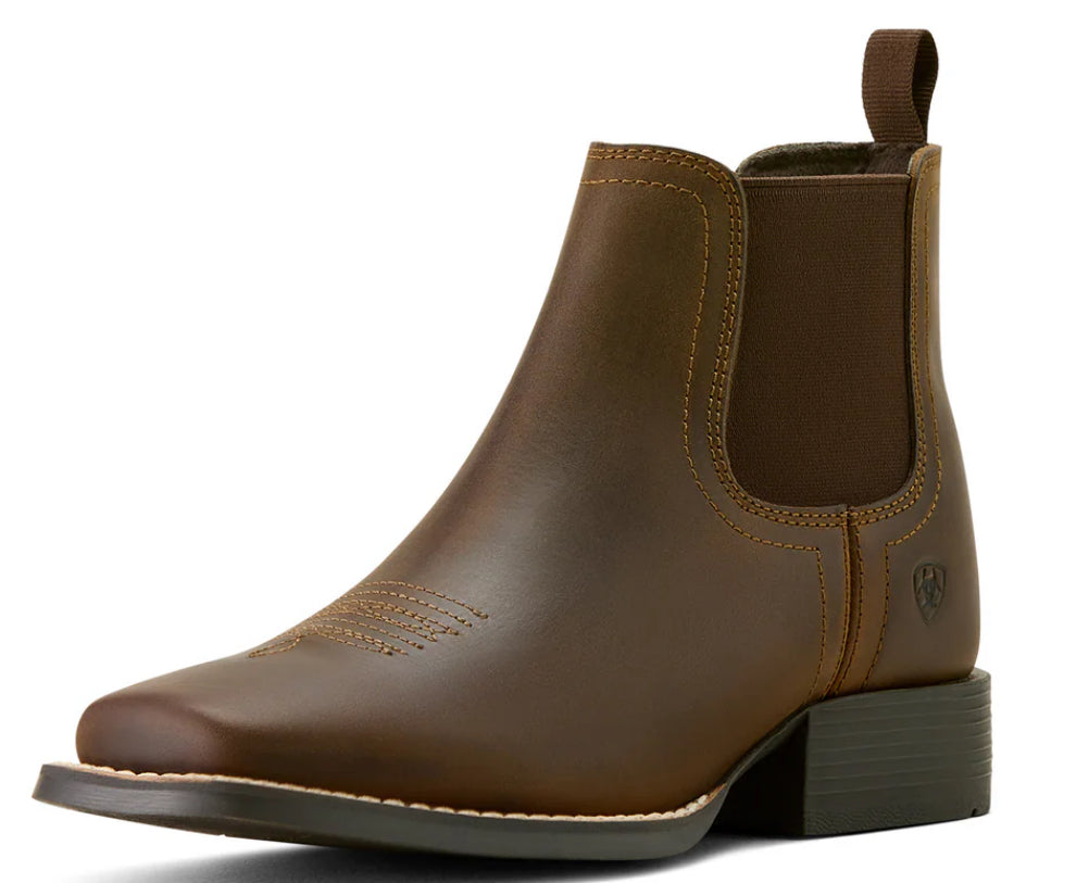 Ariat Kids Booker Chelsea Distressed Brown 10063824