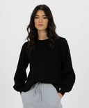 Humidity Ladies Josie Top in Charcoal