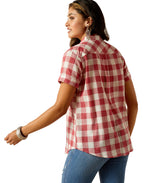 Ariat Women’s Billie Jean SS Shirt Cherry Gingham