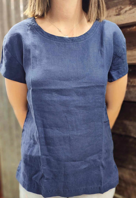 Pilbara Ladies Linen Tee