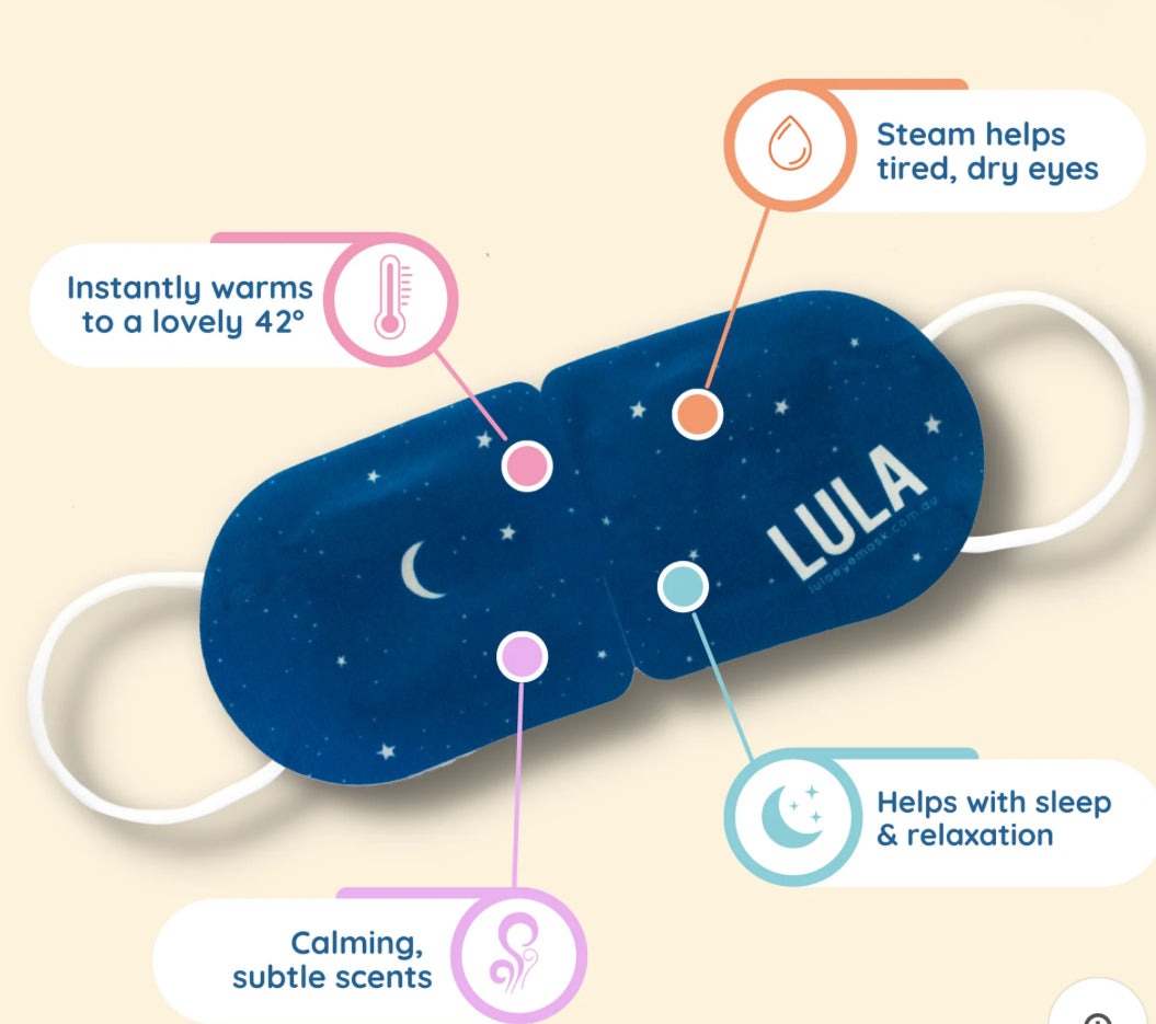 Lula The Self Warming Eye Mask - Vanilla Scented