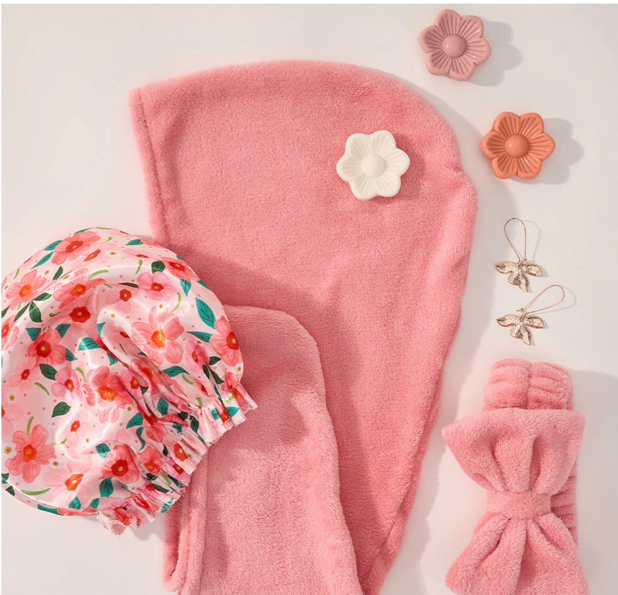 Meadow Blush 3 Piece Hair Set