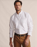 S Kidman Aberdeen Mens Oxford Long Sleeved Shirt in 2 Colours