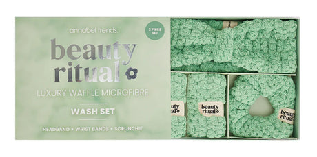 Beauty Ritual Luxury Waffle Microfibre Wash Set