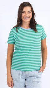 Elm Ladies Shinning Light Tee ( Dream Blue & Green )