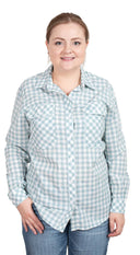 Just Country Ladies Abbey shirts in 2 colour ways.