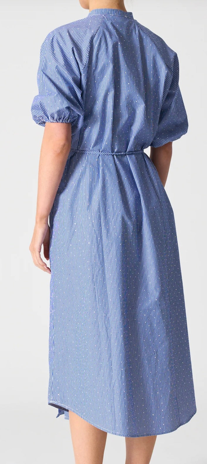 Walnut Berlin Dress in Riviera Stripe