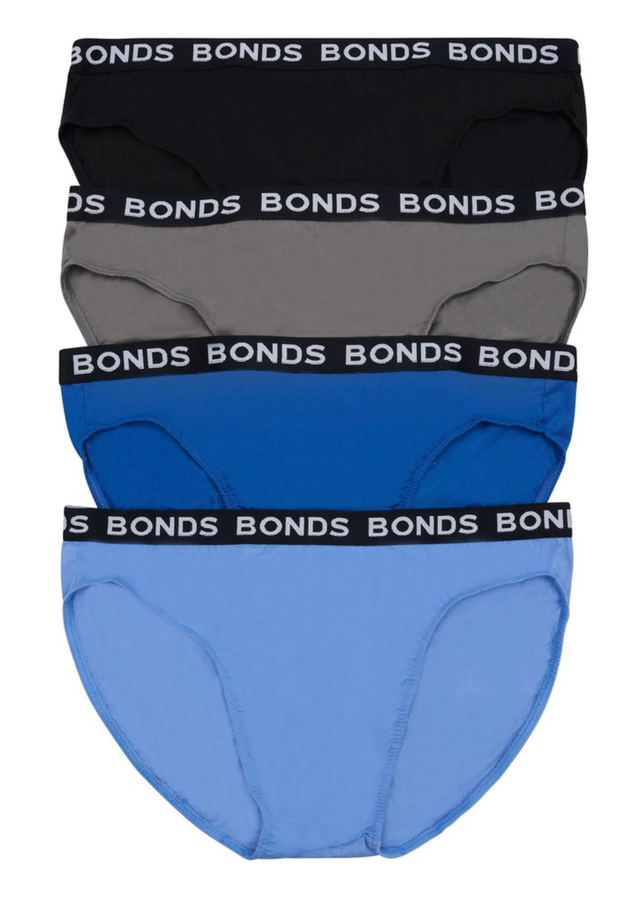 Bonds Mens Logo Brief in 4 Pack