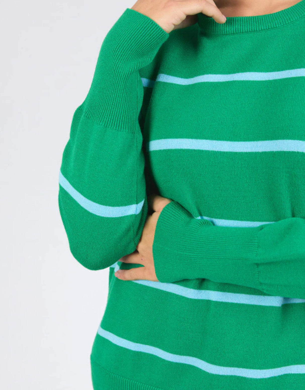 Elm Ladies Charli Stripe Knit Top