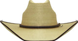 Sunbody Golden Mexican Box Top Fine Palm Hat