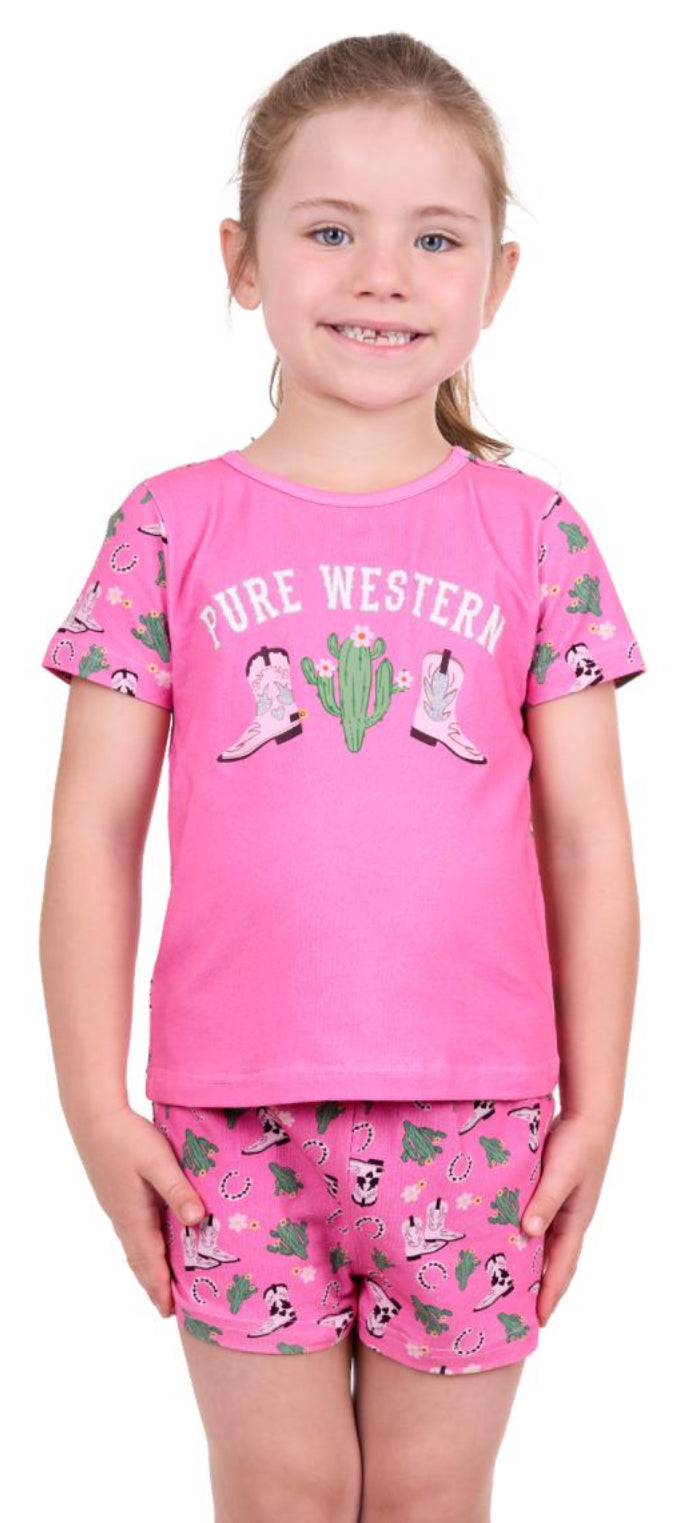 Pure Western Girls Cactus Pyjamas