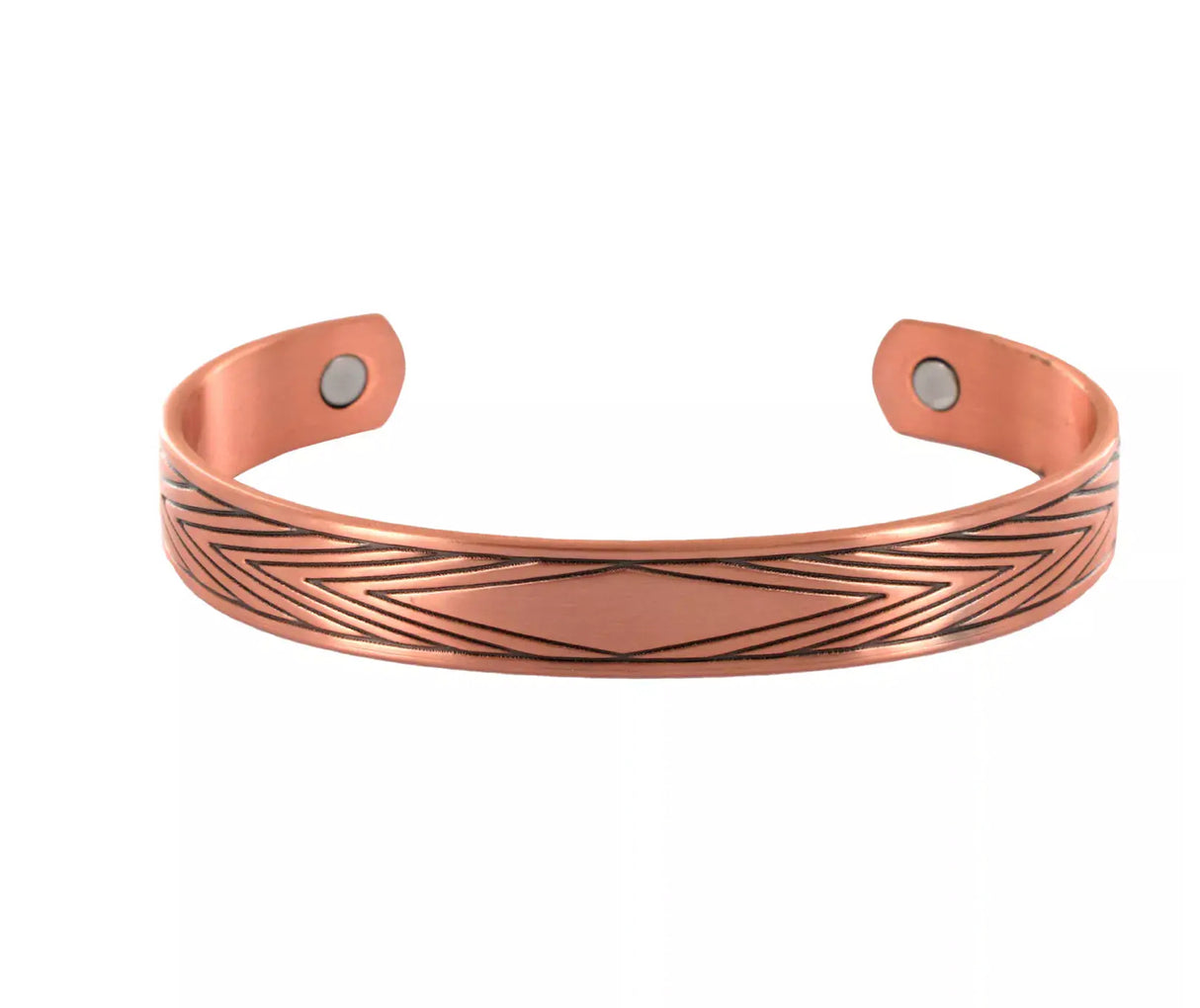 Copper Magnetic Therapy Diamond Pattern