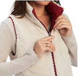 Ariat Ladies Real Reversible Dillon Insulated Vest - Rouge Red - 10041586