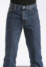 Cinch Mens Green Label in Dark Stonewash Jeans MB90530002