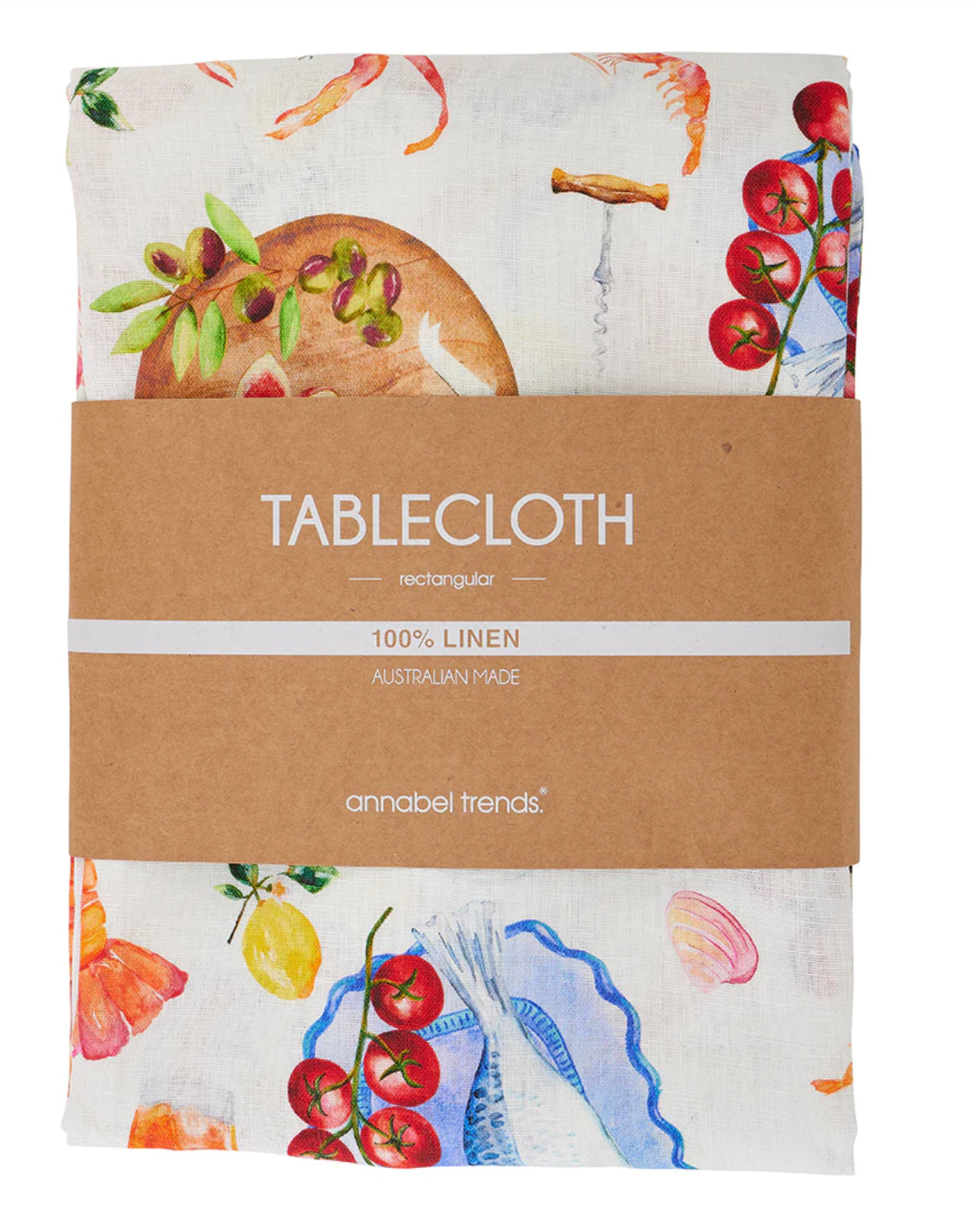 Annabel Trends  Linen Tablecloth 138cm x 240cm