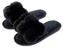 Cosy Luxe Pom Pom Slippers