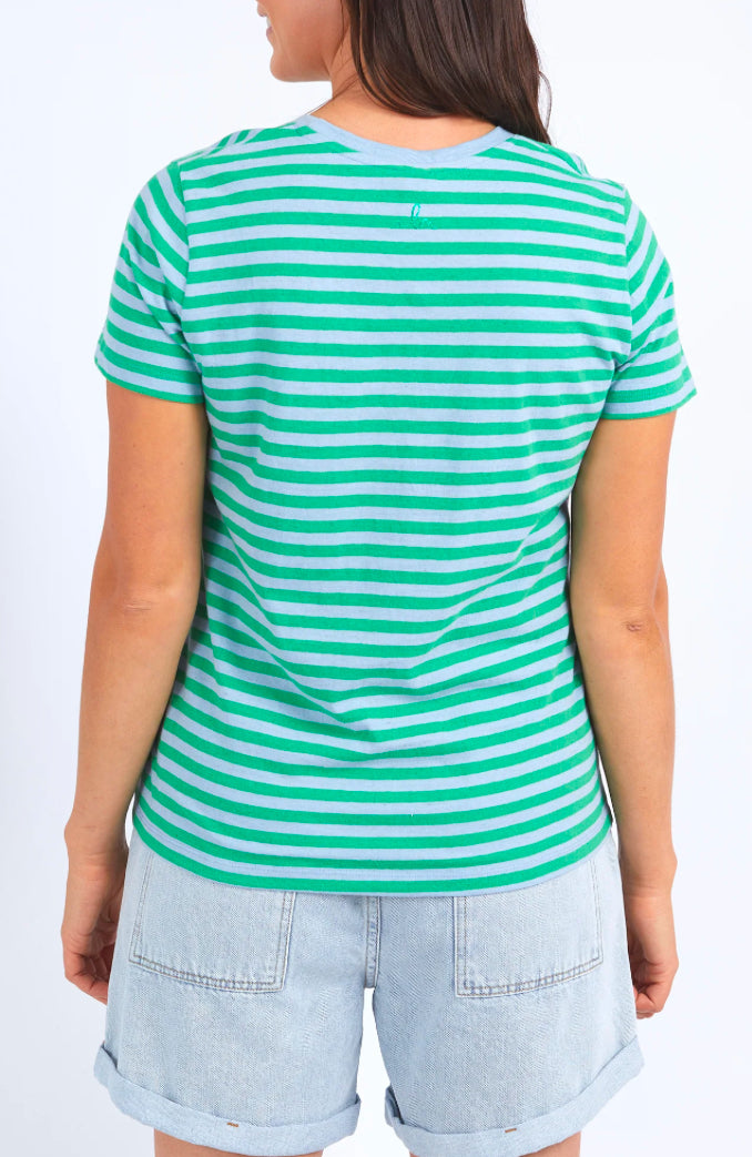 Elm Ladies Shinning Light Tee ( Dream Blue & Green )