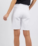 Foxwood Ladies Gabby Bermuda Shorts in White