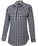 Pilbara Ladies Closed Front L/S Check Shirt RMPC155