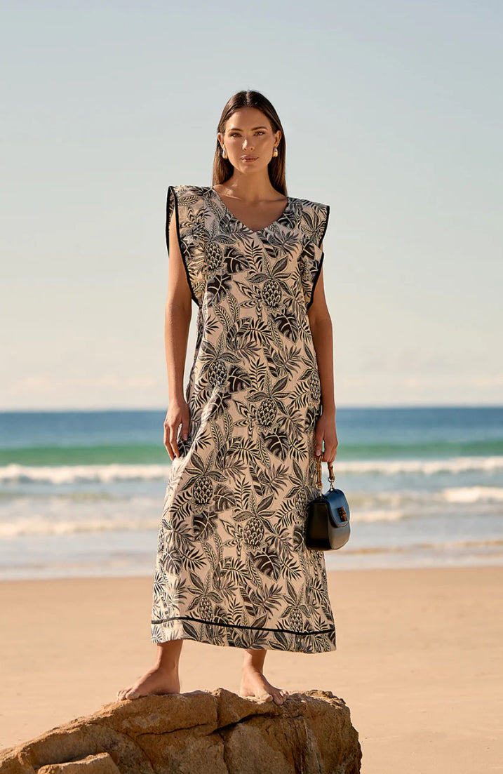 Adorne Ladies Whitney Tropics Maxi Dress