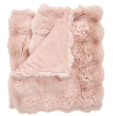 Bubble Faux Fur Throw