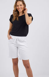 Foxwood Ladies Gabby Bermuda Shorts in White