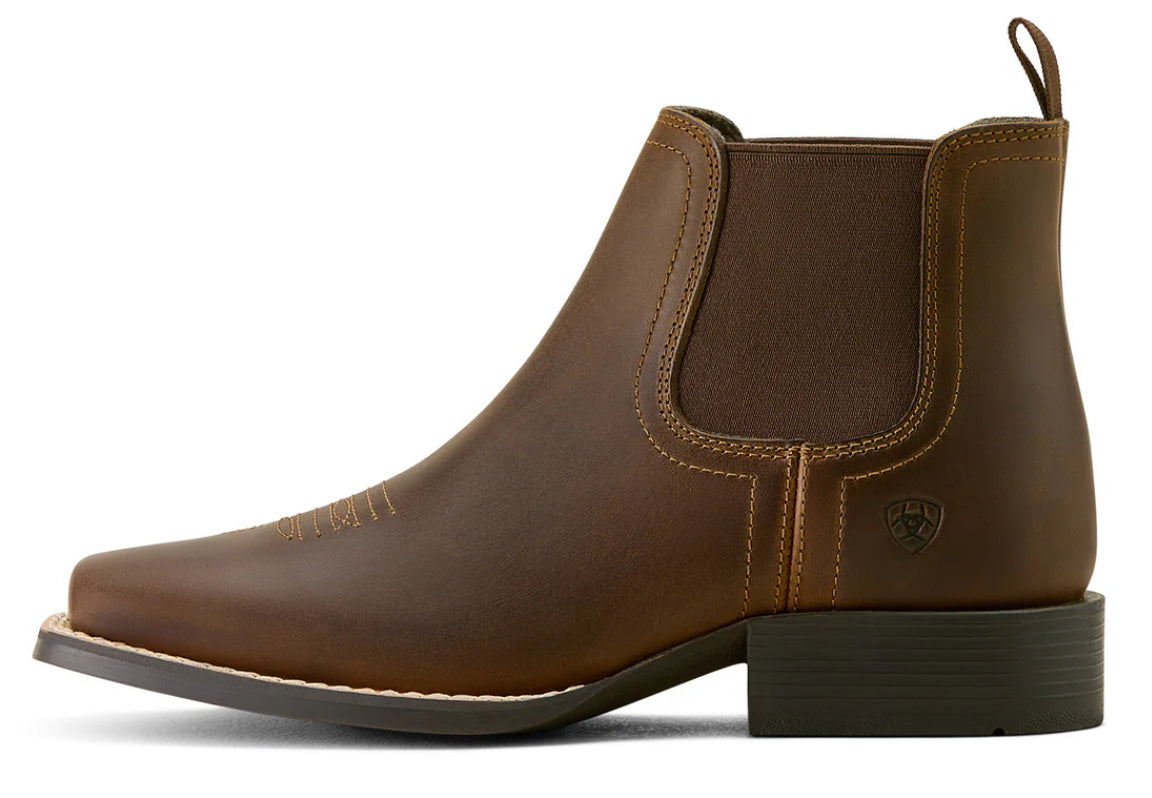 Ariat Kids Booker Chelsea Distressed Brown 10063824