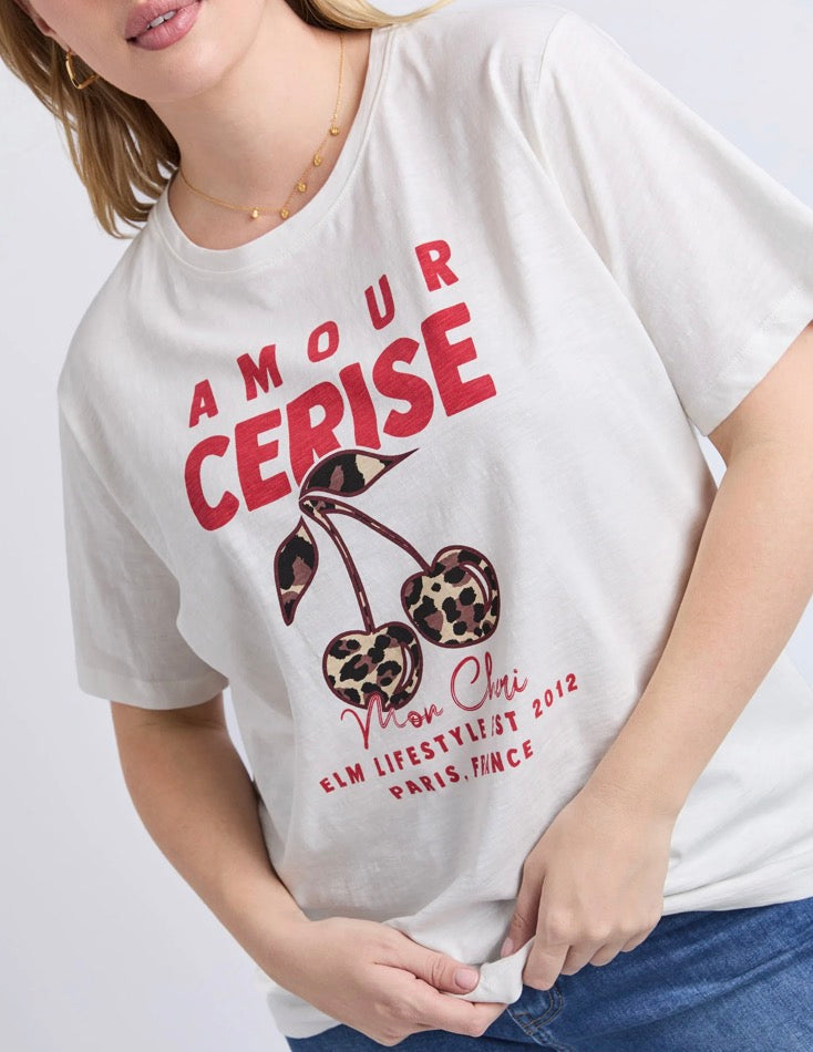 Elm Ladies Amore Cerise Tee