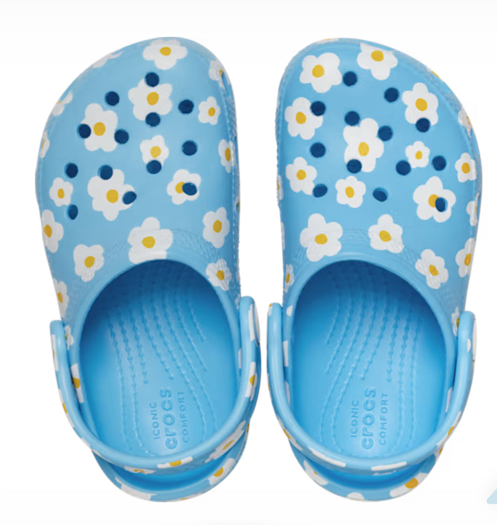 Crocs Classic Daisy Toddler Clog - 211264-4WD
