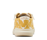 Ariat Women’s Hilo Doodle - Mustard Steer Heads - 10061129