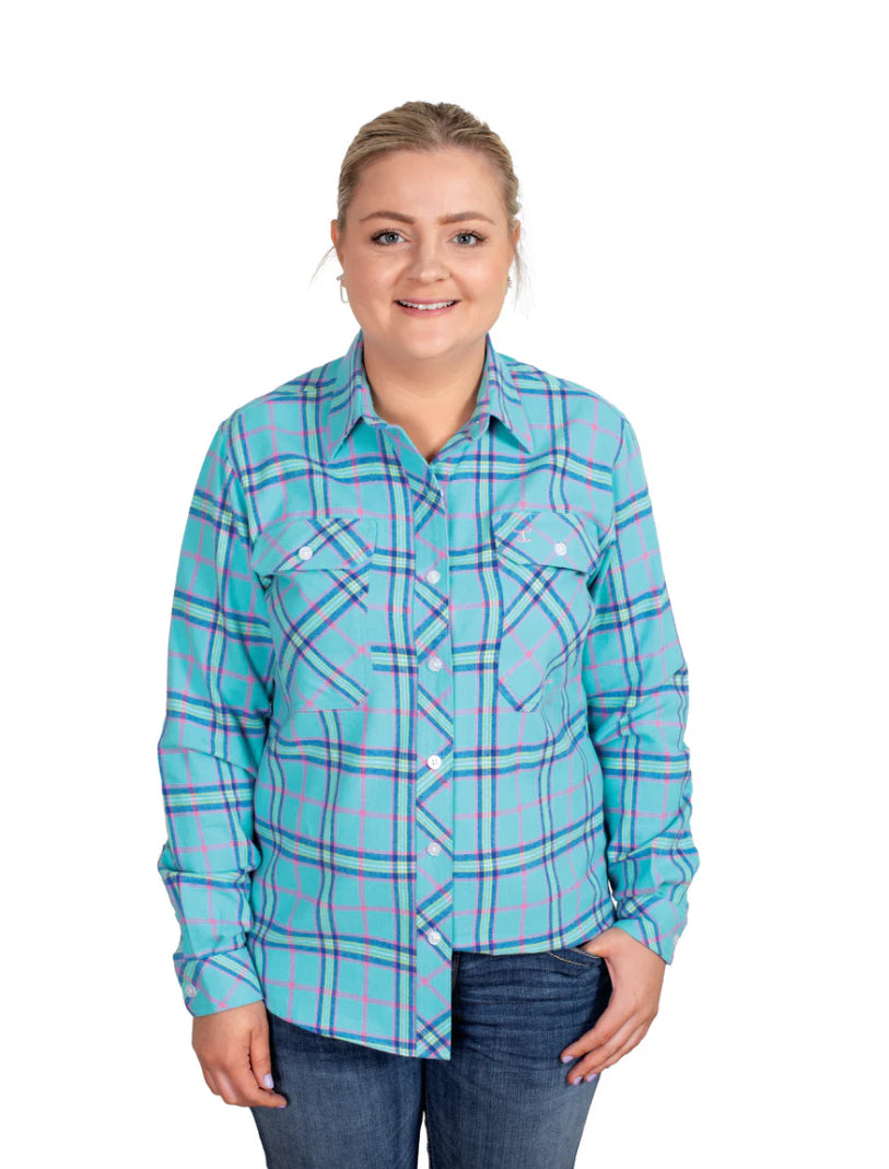 Just Country Ladies Brooke Flannel Work Shirt