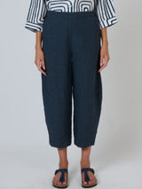 Naturals By O & J Linen Pants in Gunsmoke
